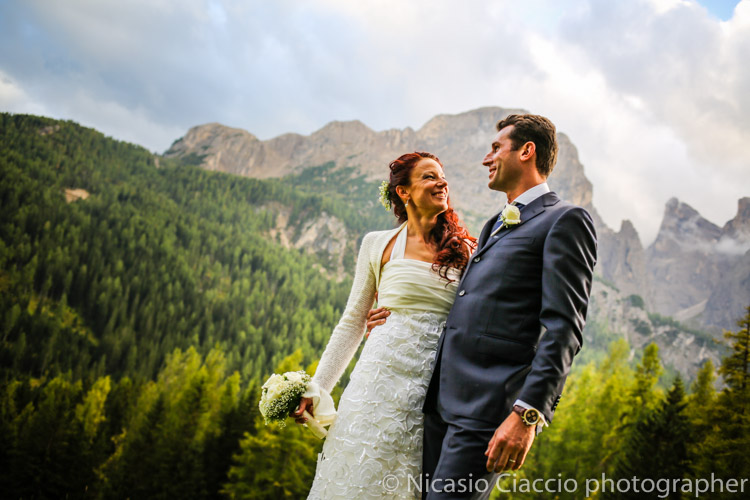 Reportage di matrimonio Alta Val Badia, trentino