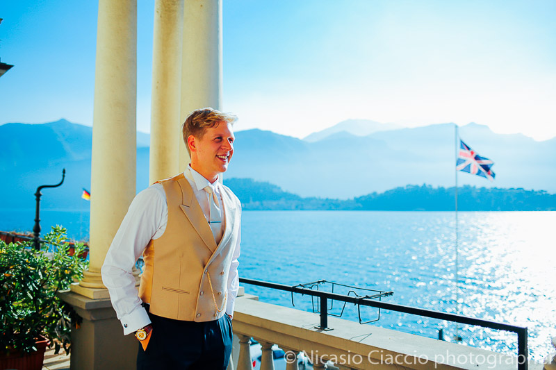 Sposo, vista sul Lago di Como 