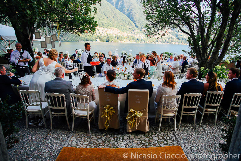 Banchetto matrimoniale a villa regina Teodolinda - Matrimonio Lago di Como (29)