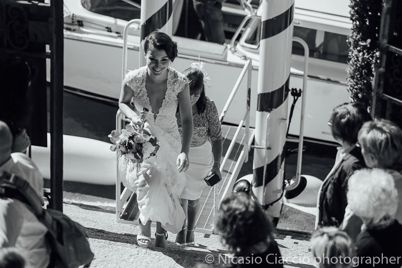 Arrivo sposa al Villa del Balbaniello - Matrimonio Lago di Como (5)